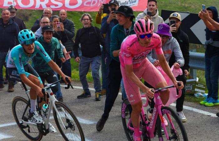 Giulio Pellizzaris Version. „Der Giro d’Italia hat mich gelehrt, nie den Mut zu verlieren. Jetzt träume ich von der Tour und der Nationalmannschaft.“