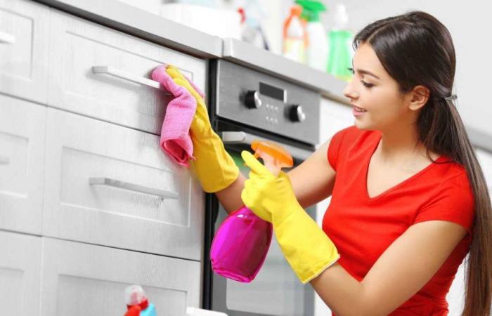 Reinigen Sie die Küche, welches ökologische und praktische Reinigungsmittel Sie wählen sollten