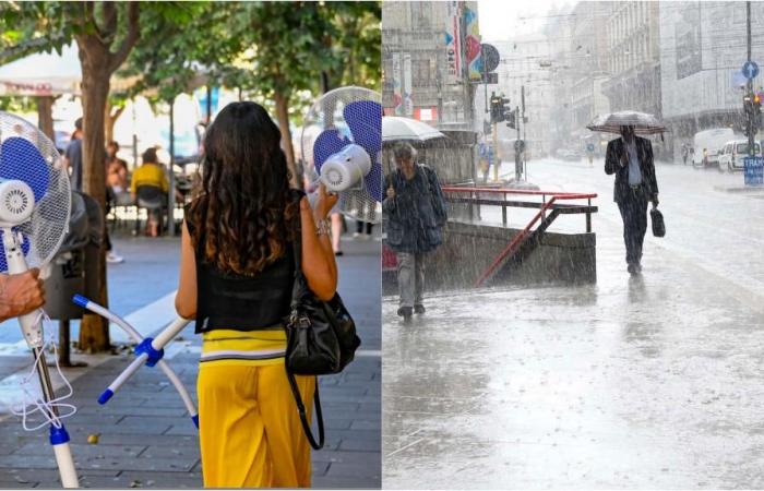 „verrücktes“ Wetter in Mailand und der Lombardei. Alles ändert sich in ein paar Stunden