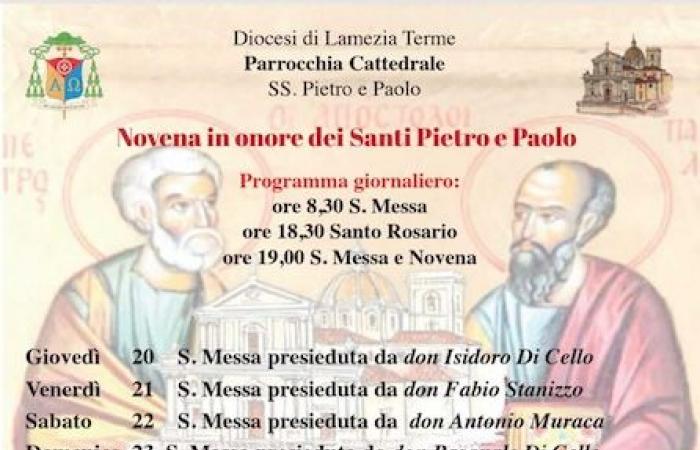 Lamezia. Am 29. Juni findet die Feier der Heiligen Peter und Paul statt