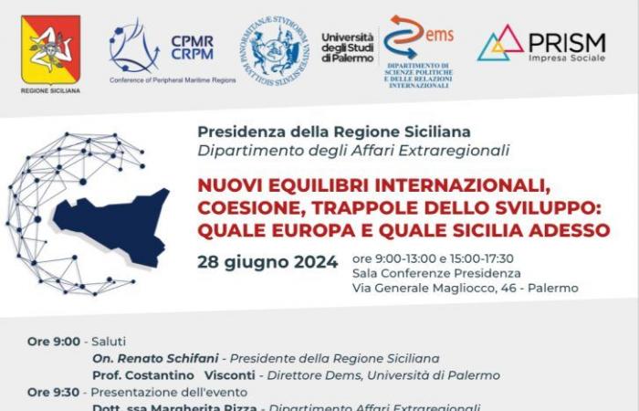 „Welches Europa und welches Sizilien jetzt“, die von der Region und der Universität Palermo-Dems organisierte Konferenz – BlogSicilia