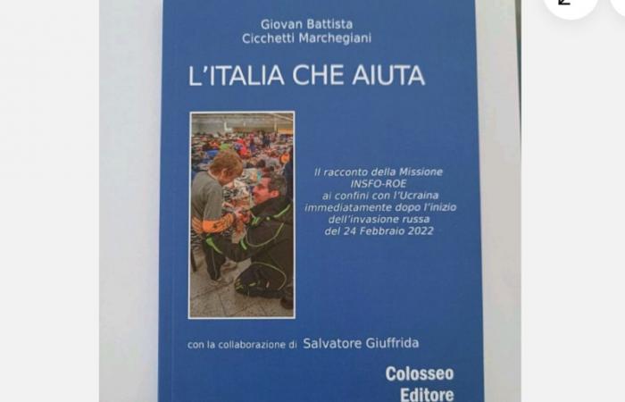 Italien, das hilft, das Buch, das die Geschichte der humanitären Mission in Przemysl und Medyka erzählt