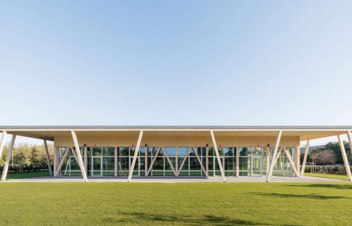 Parma, Symmetrie und perfekte Verbindungen in der inklusiven Schule von Enrico Molteni Architecture