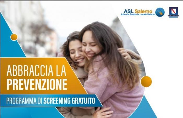 „Prävention umarmen“: die Tour für kostenlose Krebsvorsorgeuntersuchungen in Salerno