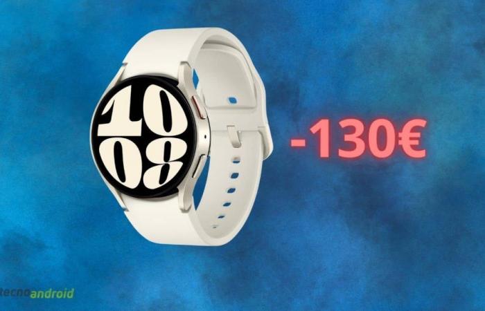 Samsung Galaxy Watch6: 130 Euro Rabatt nur heute bei AMAZON