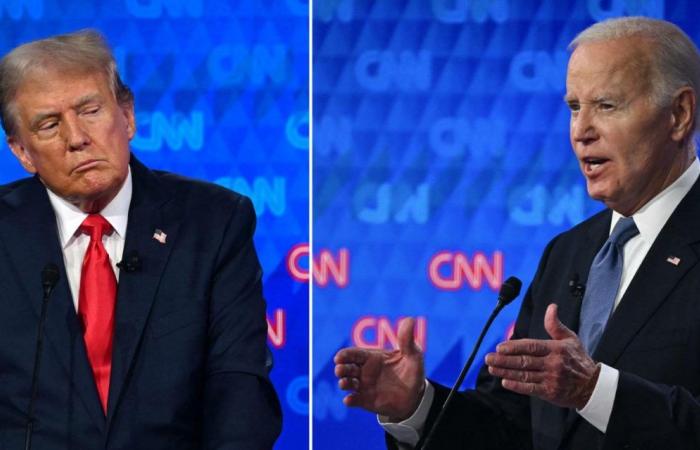 USA: Debatte, Trump gewinnt, Biden fällt. Besorgte Demokraten