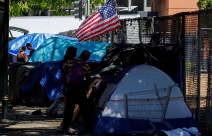 USA, bald das Urteil zur Kriminalisierung von Obdachlosen