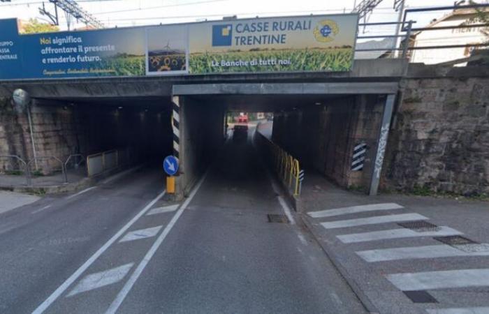 Trient, Arbeiten an der Unterführung in der Via Fratelli Fontana: Wie sich die Verkehrsbedingungen ändern