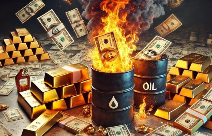 BRICS nutzt Gold und Öl, um den Dollar zu schwächen