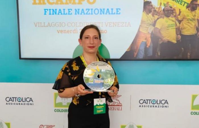 „Oscar Green“ Coldiretti: Maria Antonietta Paladino aus Molise gewinnt den zweiten Platz in der Kategorie „Wächter Italiens“.