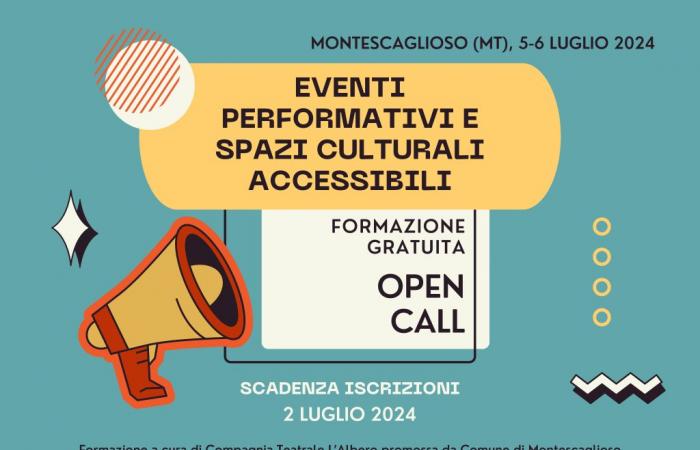 In Montescaglioso eine Schulungsveranstaltung zur Barrierefreiheit kultureller Veranstaltungen und Orte