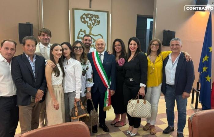 Der neue Rat von Bürgermeister Gennaro Caserta