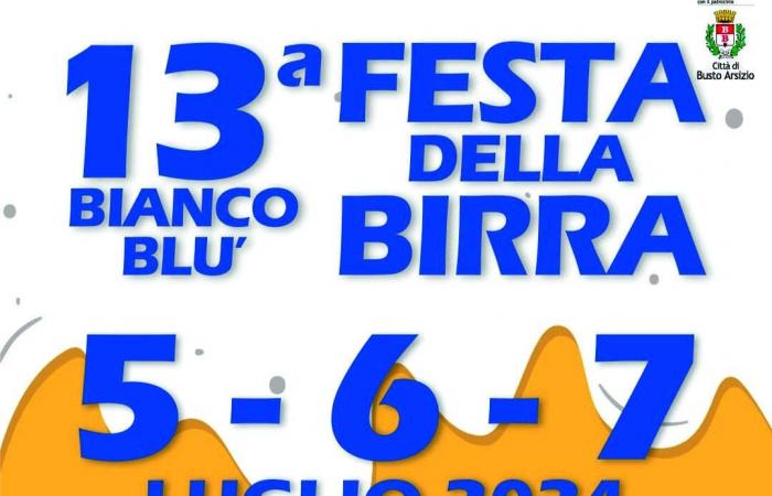 Busto, das Biancoblù-Bierfestival ist zurück: drei Tage voller Spaß und Pro Patria-Stolz