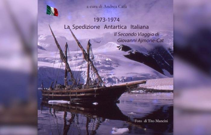 Die Reise von Ajmone-Cat, dem Italiener, der die Antarktis erkundete, in einem Buch der Nachrichtenagentur Italpress