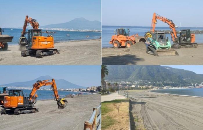 Die Rückeroberung des Meeres und die Sanierung des Strandes von Castellammare di Stabia: Ziele und Perspektiven
