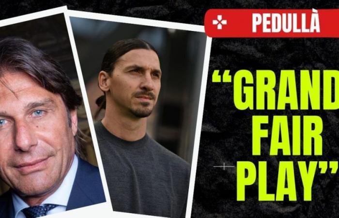 Mailand, Pedullà: „Conte, faires Spiel mit Ibrahimovic. Er hat sein Bestes gegeben.“