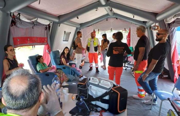 POZZUOLI| Evakuierungsübung der örtlichen Gesundheitsbehörde im Toiano RSA