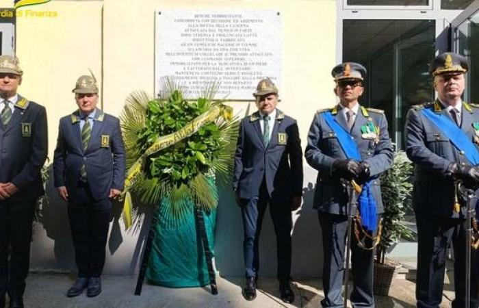 Asti, feierliches Gedenken an die Gefallenen der Guardia di Finanza anlässlich des 250-jährigen Jubiläums der Stiftung