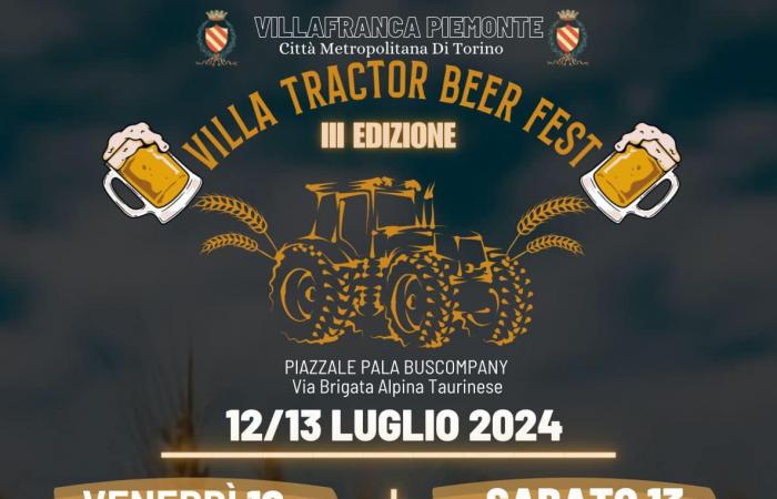 Villafranca Piemonte: Traktoren und Bier beim Villa Tractor Beer Fest 2024 – Turin News