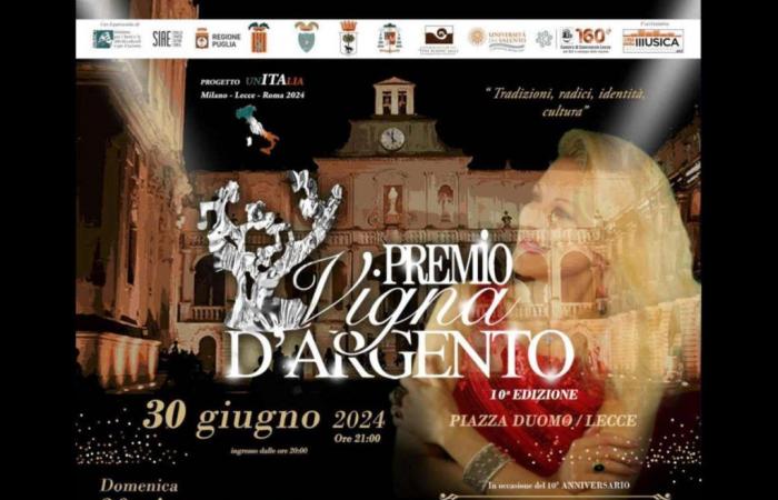 CHIARA TAIGI – Vigna d’Argento 2024 AWARD – Lecce – Termin für Galaabend – 30. Juni 2024 um 21 Uhr – Piazza Duomo