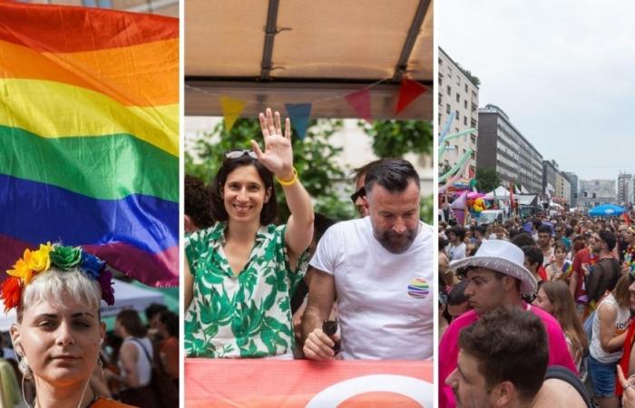 Künstler und Politiker marschieren für LGBTQI+-Rechte