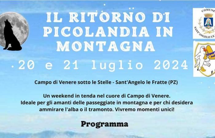 Nach 10 Jahren kehrt „Picolandia in Montagna“ zurück, das Trekking-Event in den Bergen von Sant’Angelo Le Fratte