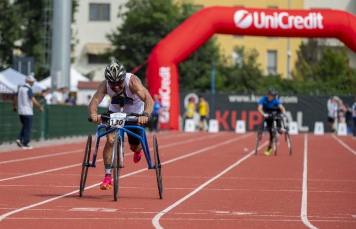 Paralympische Leichtathletik, Absolutes Brescia: Calcagnis Weltrekord. Tapia und Legnante überzeugen bereits am ersten Tag