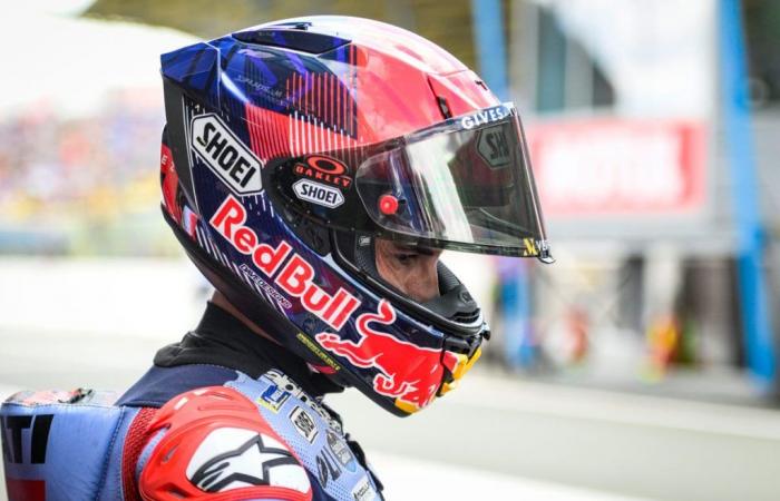 Marquez beschreibt seinen Unfall während des MotoGP-Rennens in Assen.