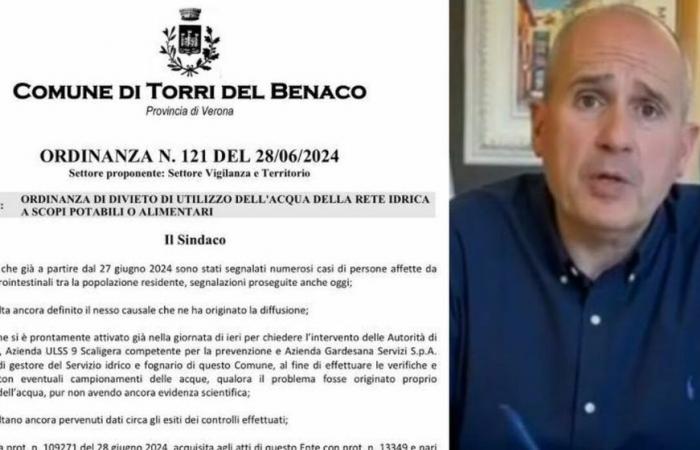 Torri del Benaco, Hunderte vergiftete Menschen mit Gastroenteritis. Der Bürgermeister verbietet die Verwendung von Trinkwasser: «Norovirus-Notfall»
