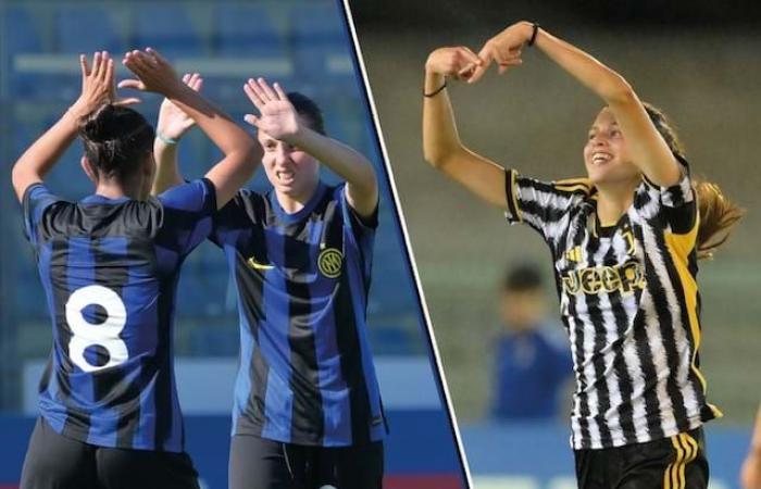 Roma-Arezzo und die Inter-Juventus-Scudetto-Herausforderung: Die U17-Frauen schließen das Programm der Jugendfinals ab