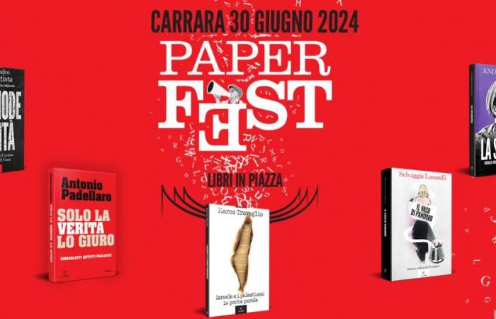 Von Di Battista bis Travaglio: In Carrara gibt es das Papierfest – Bücher auf dem Platz