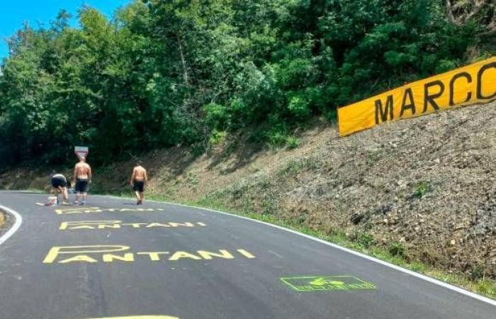 Willkommen in Barbotto, wo alles über Pantani spricht