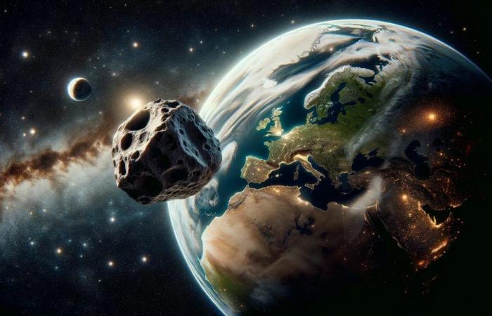 Ein neu entdeckter Asteroid wird heute zwischen Erde und Mond rasen