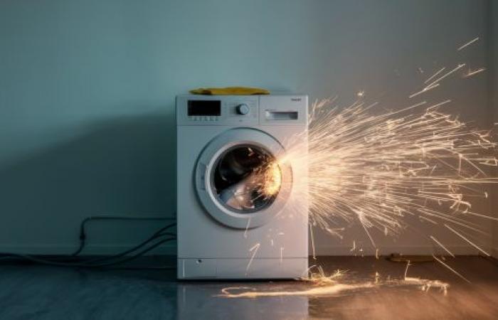 Feuer in Nole: Feuerwehrleute im Einsatz nach Ausfall einer Waschmaschine