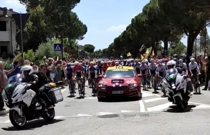 aus Cesenatico zum Gedenken an Marco Pantani