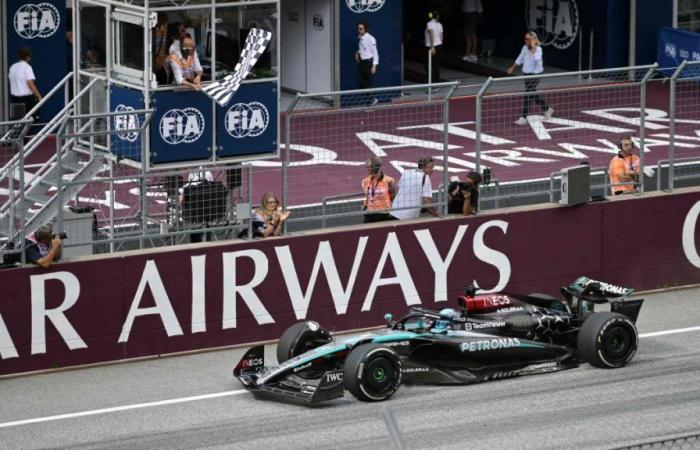 F1 Österreich, Russell siegt über Piastri und Sainz. Der Unfall zwischen Verstappen und Norris entscheidet