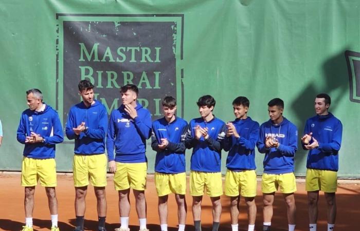 Junior Tennis Perugia rettet mit wertvollem Unentschieden die Serie B1