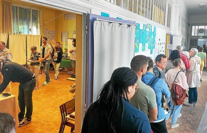 Parlamentswahlen in Rennes: „Ein kontinuierlicher Wählerstrom“ an der Liberté-Schule