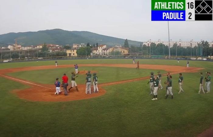 Athletics Bologna erzielte einen Doppelsieg gegen Padule (16-3 und 6-2)