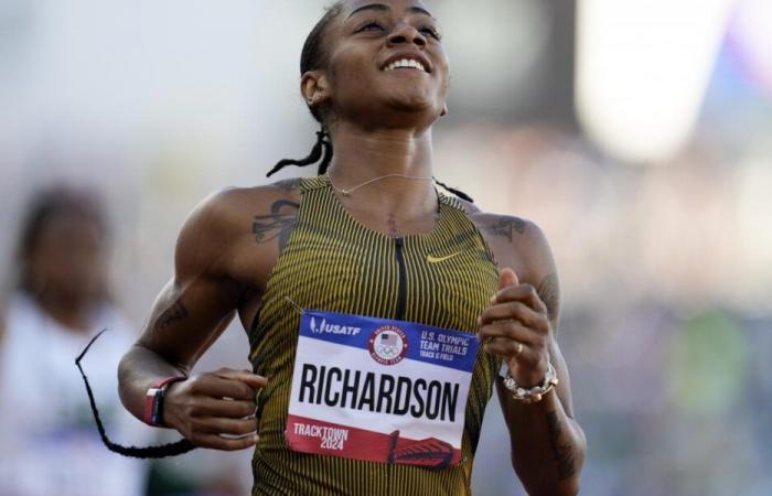 Sha’Carri Richardson scheidet bei den Olympischen Spielen im 200 m aus! Das strenge Gesetz der Prüfungen, Thomas gewinnt mit Gewalt