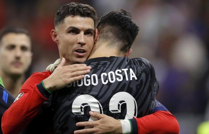 Portugal-Slowenien 3:0 (dcr): Diogo Costa ist der Held mit drei gehaltenen Elfmetern. Cristiano Ronaldo und seine Teamkollegen im Viertelfinale