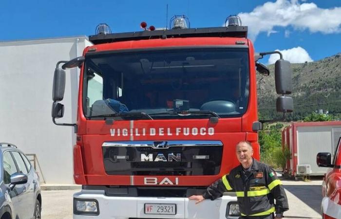 Der Leiter der Feuerwehr Maurizio Lalli geht in den Ruhestand