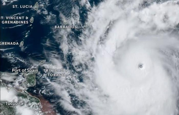 Wetterbericht. Hurrikan Beryl nähert sich der Karibik, nur einen Steinwurf von Barbados und Grenada entfernt