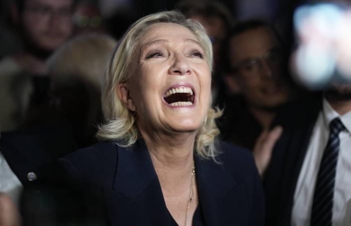 Le Pen sieht nun den Sieg. Macron-Flop öffnet sich auf der linken Seite