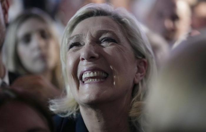 Die Rassemblement National gewann die erste Runde der französischen Parlamentswahlen