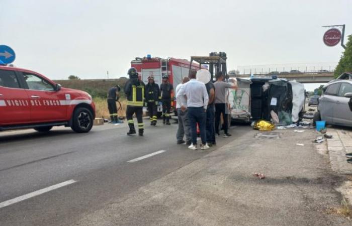 Manduria: Unfall auf der Sava Fragagnano, ein Toter und drei Verletzte