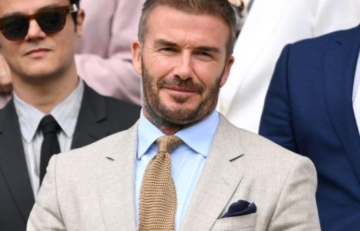 David Beckham eröffnete Wimbledon mit einem Auftritt in voller Sommerstimmung