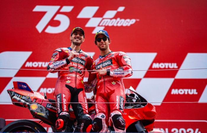 Ducati erobert Assen mit dem Sieg von Bagnaia und Bastianini auf Platz 3 – MotoriNoLimits
