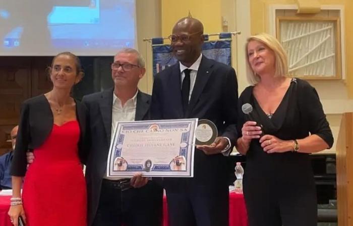Arcore, Stadtrat Gaye in Foggia für den Frieden ausgezeichnet