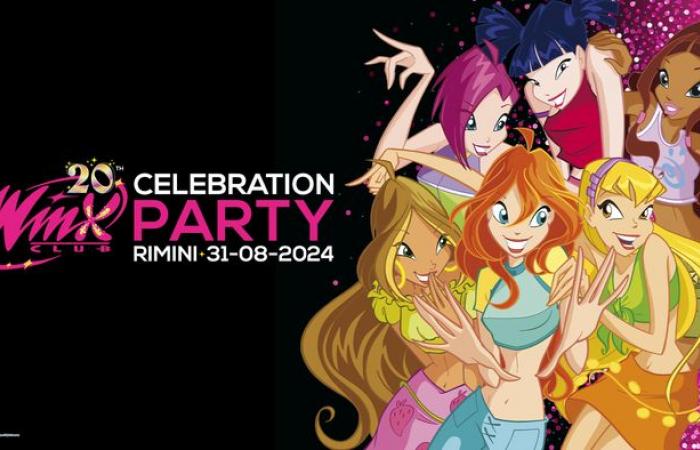 Winx Club, 20 Jahre mit einer großen Party auf dem Platz in Rimini – TV